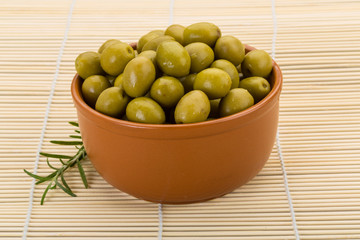 Green olives