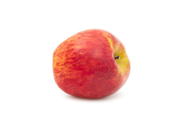 Red apple isolated on white background cutout