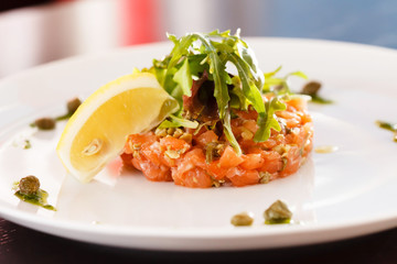 salmon tartare