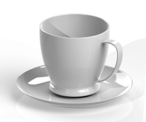 coffee cup and saucer