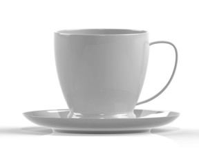 coffee cup and saucer
