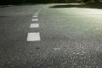 asphalt route