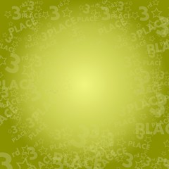 3rd place sign background