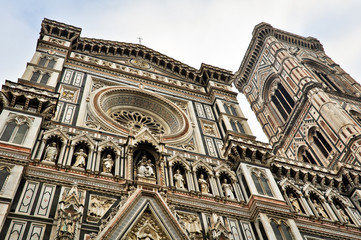 Fototapeta premium Famous Church of Florence
