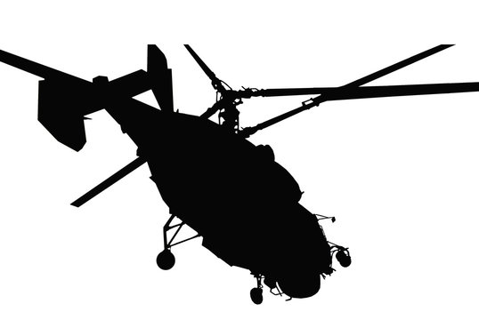 helicóptero preto