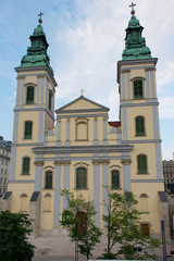 Fototapeta na wymiar Parish Church in Budapest