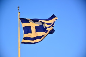 Greek national flag