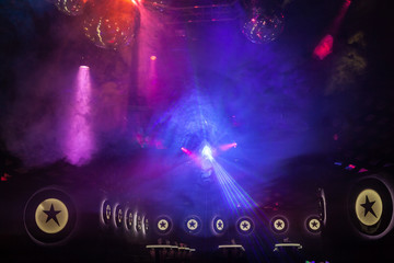 Disco light show, Stage lights