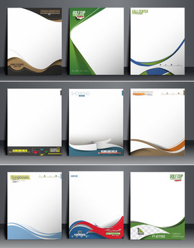 Business Style Corporate Identity Leterhead Template.