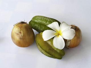 Onion Star Apple And Flower