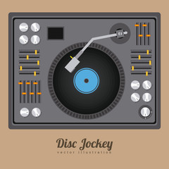 Fototapeta premium DJ design