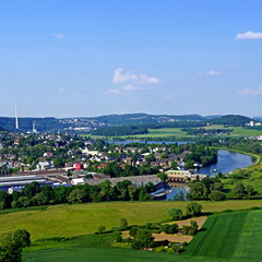 WETTER a.d. Ruhr - Stadtpanorama