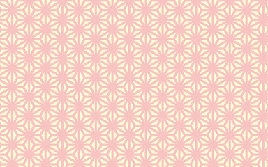 千代紙風の背景素材（麻の葉）