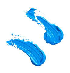 Obraz premium Blue paint