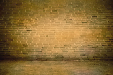 Brick wall