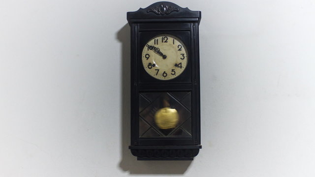 Timelapse Sequence of old clock