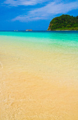 On a Beach Lagoon Landscape