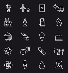 Energy & Power icons