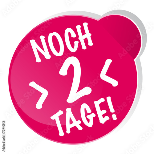 "Noch 2 Tage!" Stockfotos und lizenzfreie Vektoren auf