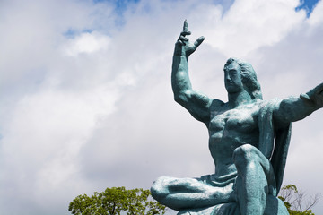 平和祈念像＠長崎平和公園