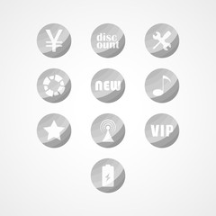 set concept web icon