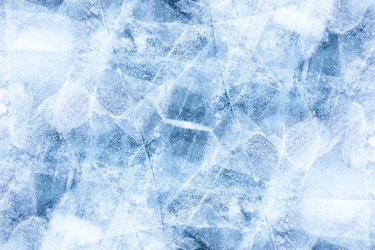 Fototapeta Tekstura lodu Bajkał