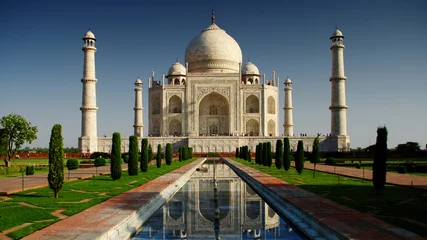 Deurstickers Taj Mahal © Joolyann