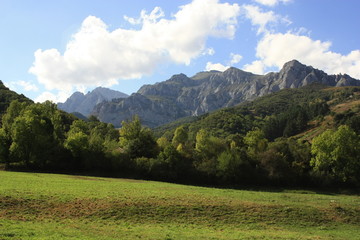 Fototapeta na wymiar Potes, Picos de Europa, Santander. Cantabria