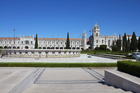Jeronimo monastery in Lisbon, UNESCO