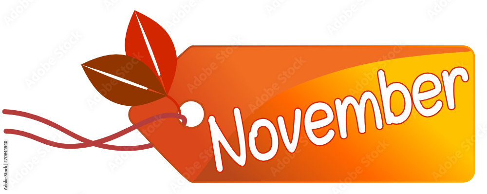 Sticker November