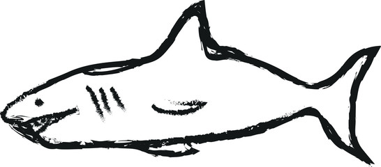 doodle shark