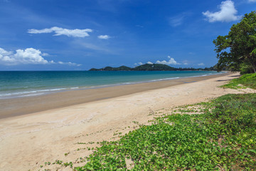 tropical beach at island in Thailand