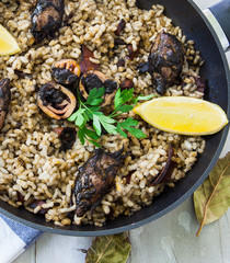 Black Risotto