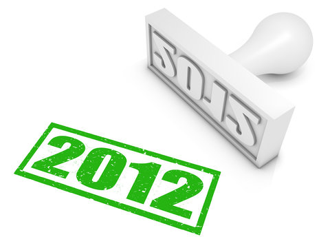 2012 Rubber Stamp