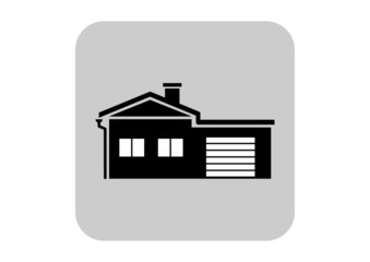 House icon on white background