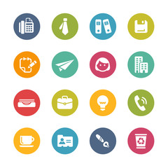 Office and Business Icons -- Fresh Colors Series