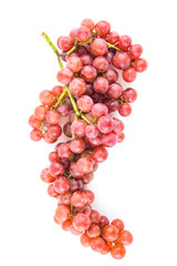 grapes isolated on white background