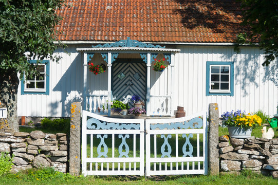 Haus auf der Insel Öland, Schweden