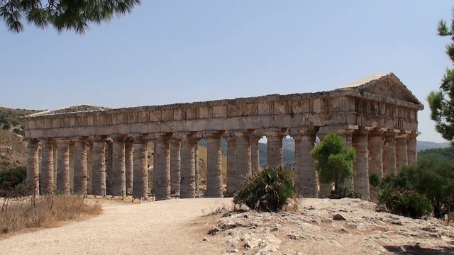 Doric temple of Segesta. Sicily