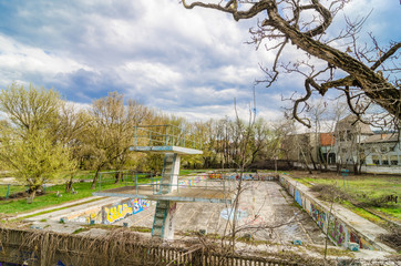 Old outdor pool