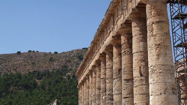 Doric temple of Segesta. Sicily