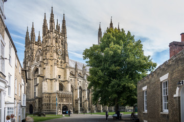 Canterbury Cathedral - obrazy, fototapety, plakaty