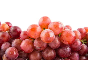grapes isolated on white background