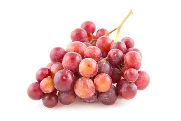 grapes isolated on white background