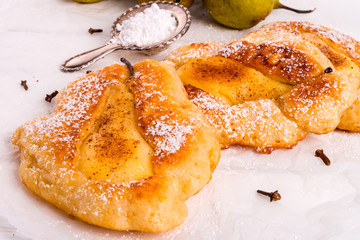 Racuchy – Polish pancakes with fruits