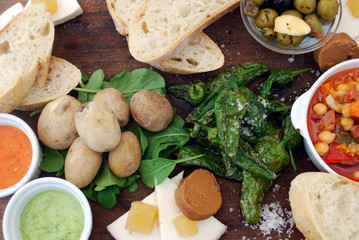 Kanarische Tapas Platte
