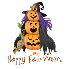 Halloween Party Background.