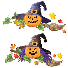 Halloween Party Background.