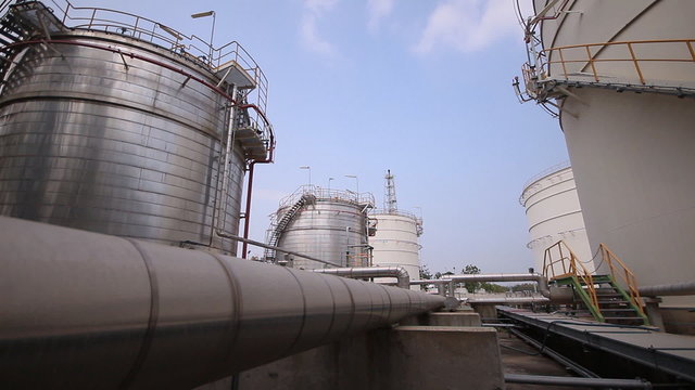 Video panning in Tank farm in industrial palnt