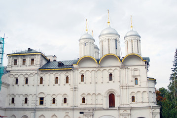 Fototapeta na wymiar Twelve apostles church. Moscow Kremlin. UNESCO Heritage.